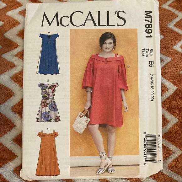 McCall’s Sewing Pattern 7891 - Picture 2 of 3